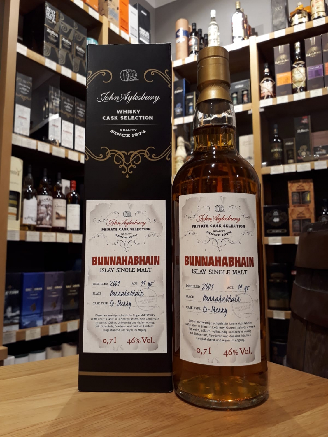John Aylesbury Private Cask Bunnahabhain 14 yo